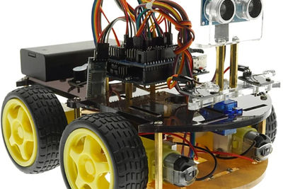 Intelligent Bluetooth / Obstacle Avoidance robot 